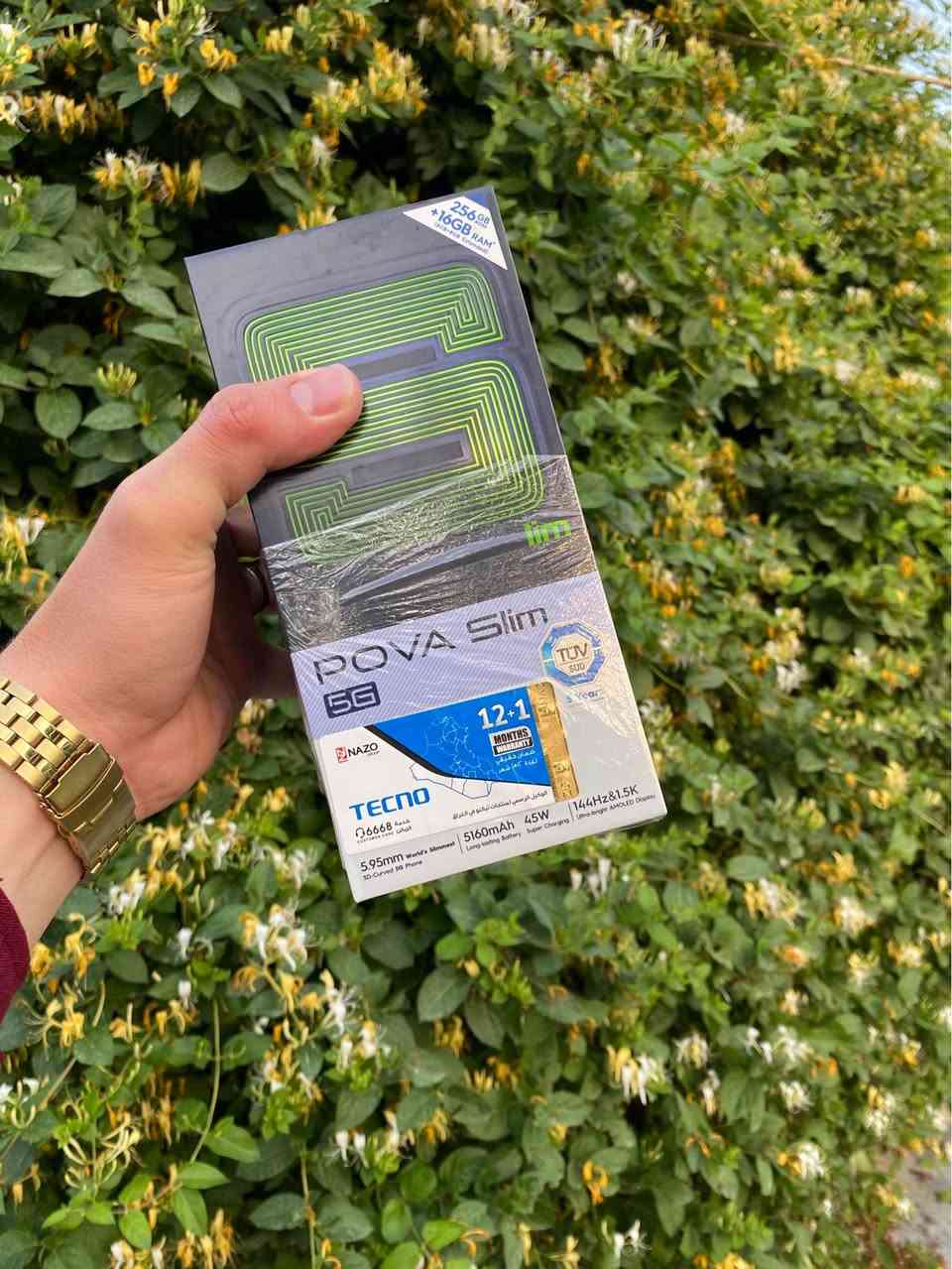 Pova slim 5g 
دوو دانە بەردەستن 
هەردووکی یەکی 11 مانگ زەمانی تیایە 
زاکیرە 256 
ڕام 8+8
کامل ئەشیا 
پاتری 5160
سعری یەکی 275 هەزار  
***********
واتساپ 📞 السليمانية, العراق

