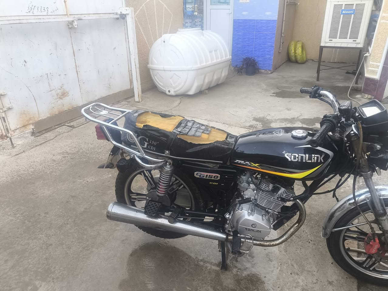 دراجه سونك موديل 23 للبيع نواقص كشن دبل امامي باتري غير ذني ماكو خير من الله السعر 550 مكاني ديالى جديده الشط منطقه الامام الحسن الرقم ***********
