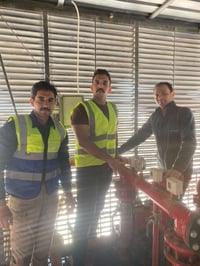 نعمل على تجهيز وتنفيذ منظومات الإطفاء والانذار للحريق بالاضافة للفحص و...