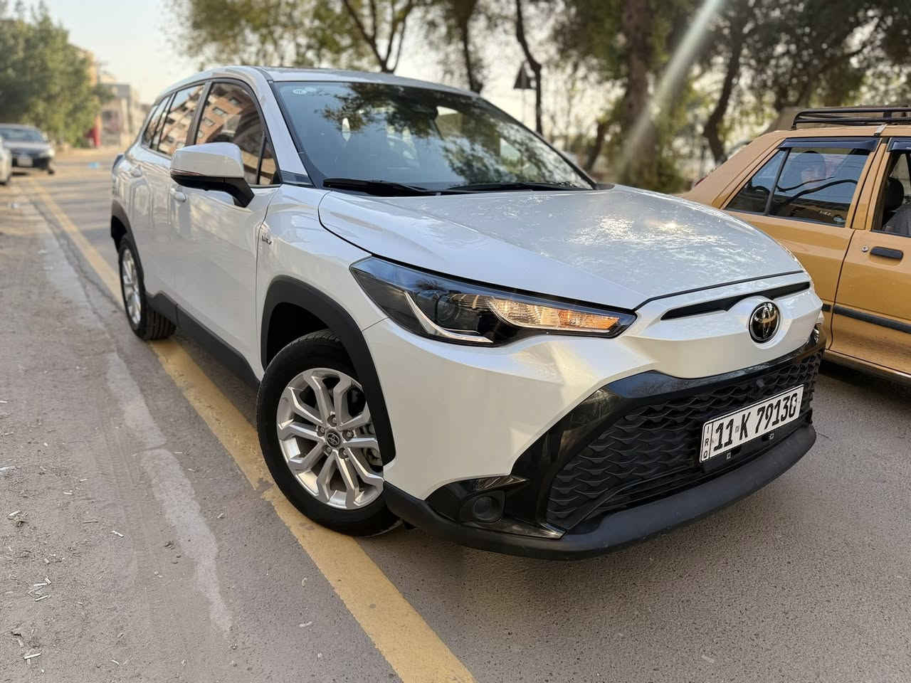 تويوتا كورلا فرونت لاندر   هايبرد 
رقم بغداد مشروع وطني 
خليجي مكفوله كفاله عامه 

‎موديل 2024
مستخدم عداد 9000 Km
‎بصمه تشغيل 
فتحه سقف 
‏‎ويل كب حجم 17 
داخل جلد 
‎هندبريك كهرباء 
‏‎شاشه كبيره 
اريل نفكيتر 
مكينه 1.8 
تحكم ستيرن 
رادار امامي 
تحديد مسار 
نظام ترحيب 

‎ مكانه بغداد الكراده 
‭0770 344 7990‬
