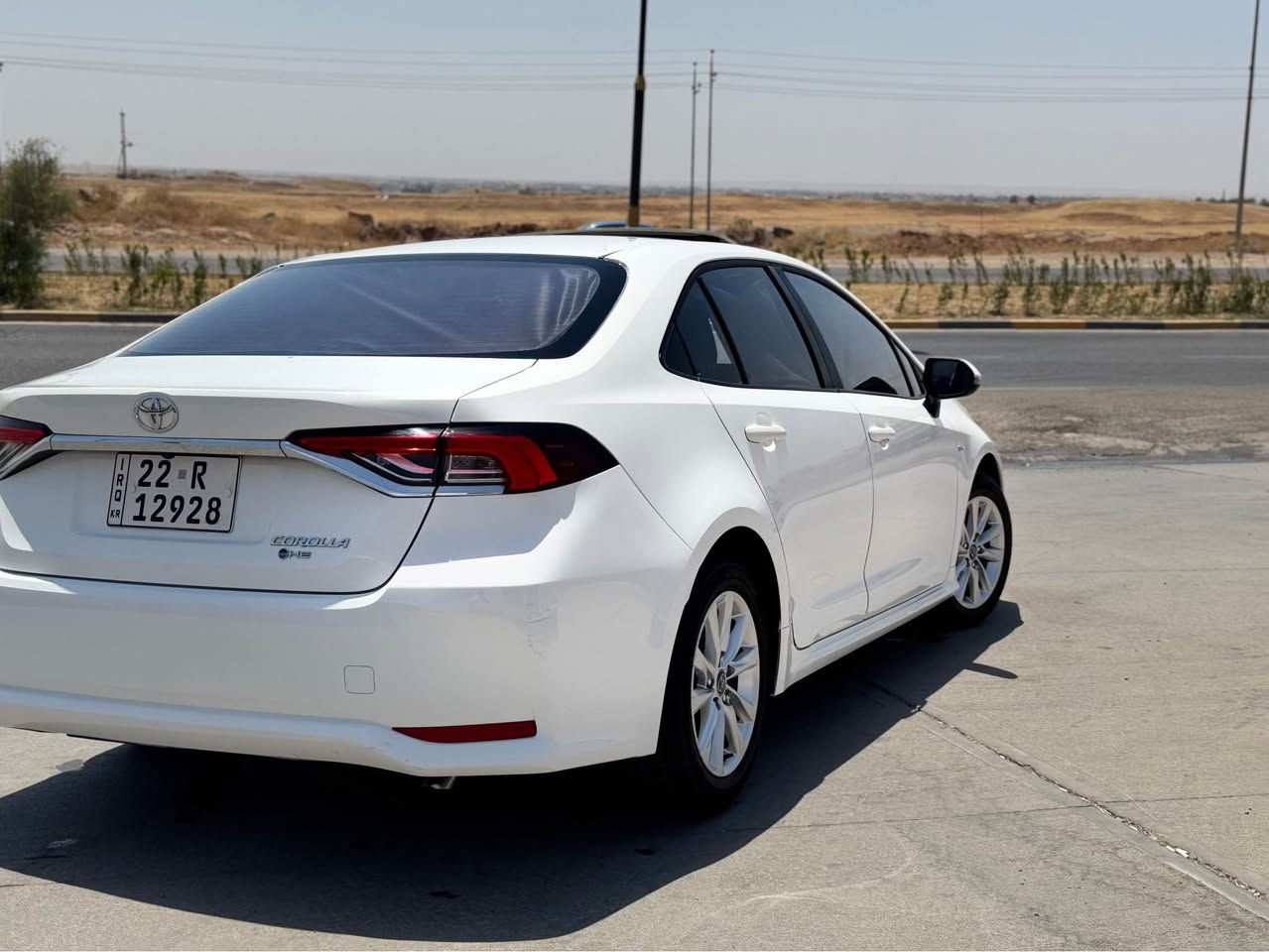 Corolla hev 2024 
سعر 157 
ماشي ١٧ الف كيلومتر
سيارة مكفول من تعديل و صبغ 
كلشي بشرط دعاميه للدعاميه باقي على وضع شركة
شرط تحويل 
عنوان كركوك
*********** كركوك, العراق
