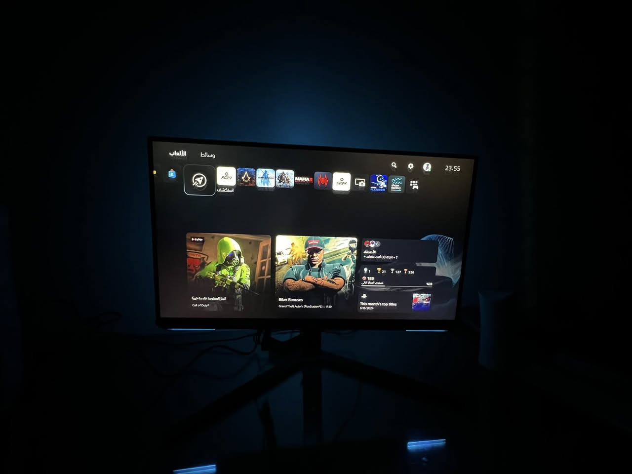 السلام للبيع شاشه سامسونج g7 odyssey 

المميزات:  - حجم الشاشة: 28 بوصة​ - نوع اللوحة: IPS (In-Plane Switching)​ - الدقة: 3840 × 2160 بكسل (4K UHD)​ - معدل التحديث: 144 هرتز​ - زمن الاستجابة: 1 مللي ثانية (GtG)​  - تقنيات التوافق: - NVIDIA G-SYNC: مدعوم​ - AMD FreeSync Premium Pro: مدعوم​ - تقنية HDR: معتمدة من VESA DisplayHDR 400​  - نطاق الألوان: - DCI-P3: تغطية بنسبة 90%​ - زوايا الرؤية (أفقي/عمودي): 178°/178°​  - المنافذ: - 2 × HDMI 2.1​ - 1 × DisplayPort 1.4​ - 2 × منافذ USB 3.0​ - 1 × مخرج سماعة رأس (3.5 ملم)​ - مكبرات الصوت المدمجة: نعم​  - وظائف الحامل: - الإمالة: من -9° إلى 13°​ - الارتفاع القابل للتعديل: 120 ملم​ - الدوران الأفقي: ±15°​ - الدوران العمودي: ±92°​
السعر 600 الف
مكاني بغداد زيونه


**إذا كنت صاحب هذا الإعلان وتريد حذفه لأي سبب، رجاءا أرسل رسالة إلى الدعم الفني**