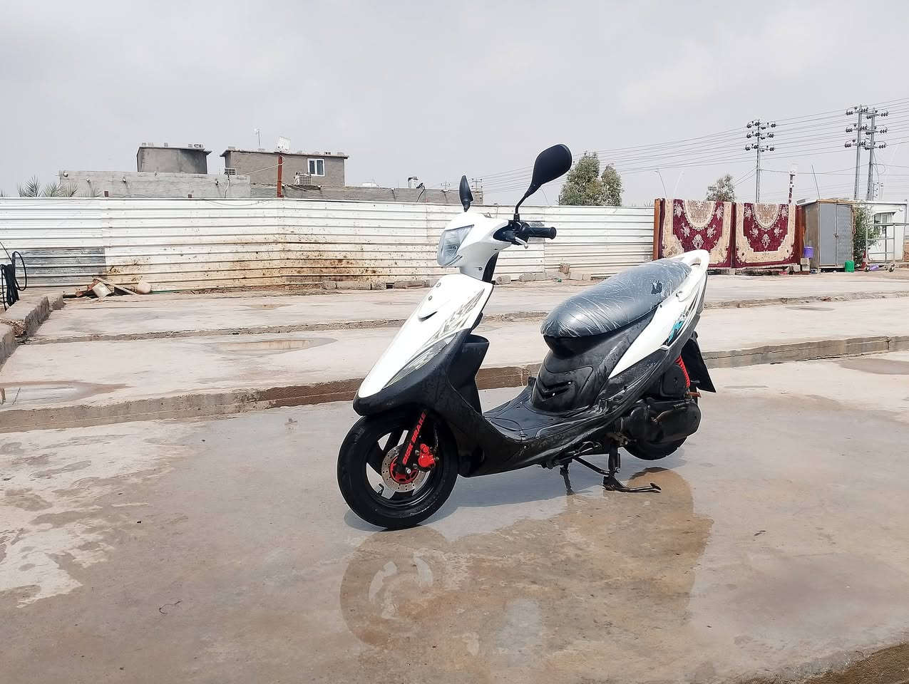 السلام عليكم
الدراجه شتريته من واحد صارله سبوعين من منزله رمبه الدراجه كلشي شقال بيهه ماعده عداد السرعه ول بگلايت الوره غير ذن كلشي شغال الدراجه بلاديه49 شلعته اتشك الكاع ومختمه ختم واحدالدراجه رايده ب 950وبيه مجال بصيط بكاني البصره التنومه رقمي ***********
