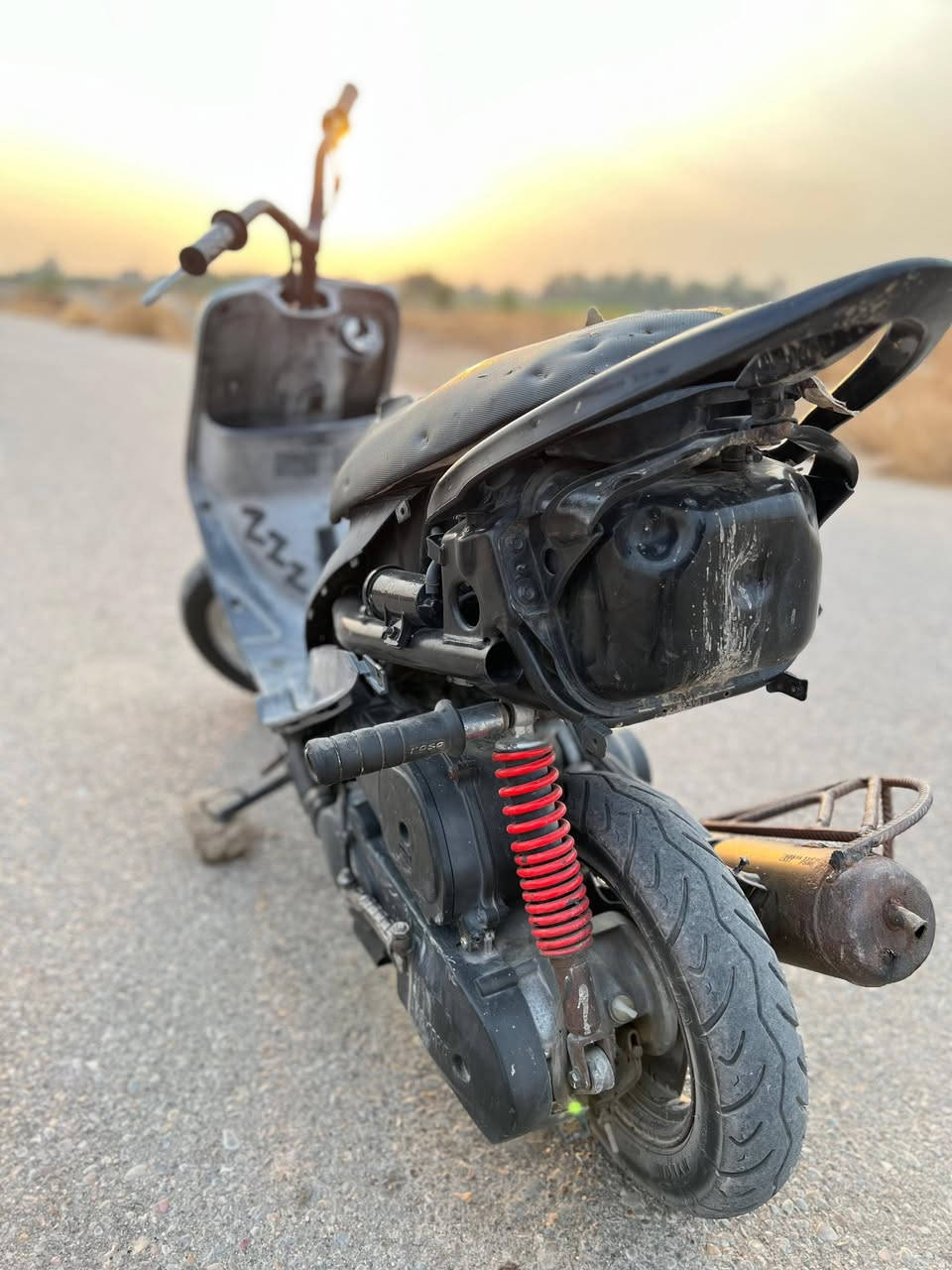 دراجة ماكس قجمة حربية 55 للبيع  تجفيت جديد ع سحك دراجه ناعمه ماناقصها بس سلف شي كهربائيات شغاله السعر خاص ***********
