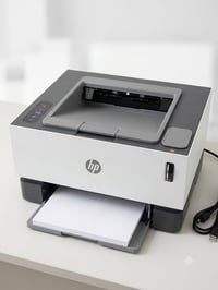 طابعة HP • أسود أبيض • حبر بودرة