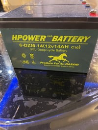 البيع بطاريات 12 فولت جديده كما موضحة بالصورة للاستفسار 07708843791  م...