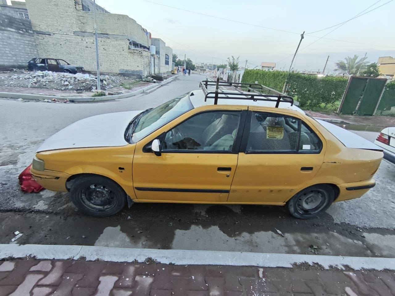 السلام عليكم سمند 12 ناطقه كامله شغل وطلع كبل  مكينه جديده فووول تبريد يشتغل ثلج بيها ملحظات بسيطه السياره باسم والدي متوفي  مراوس بتكتك مكاني بغداد ***********
