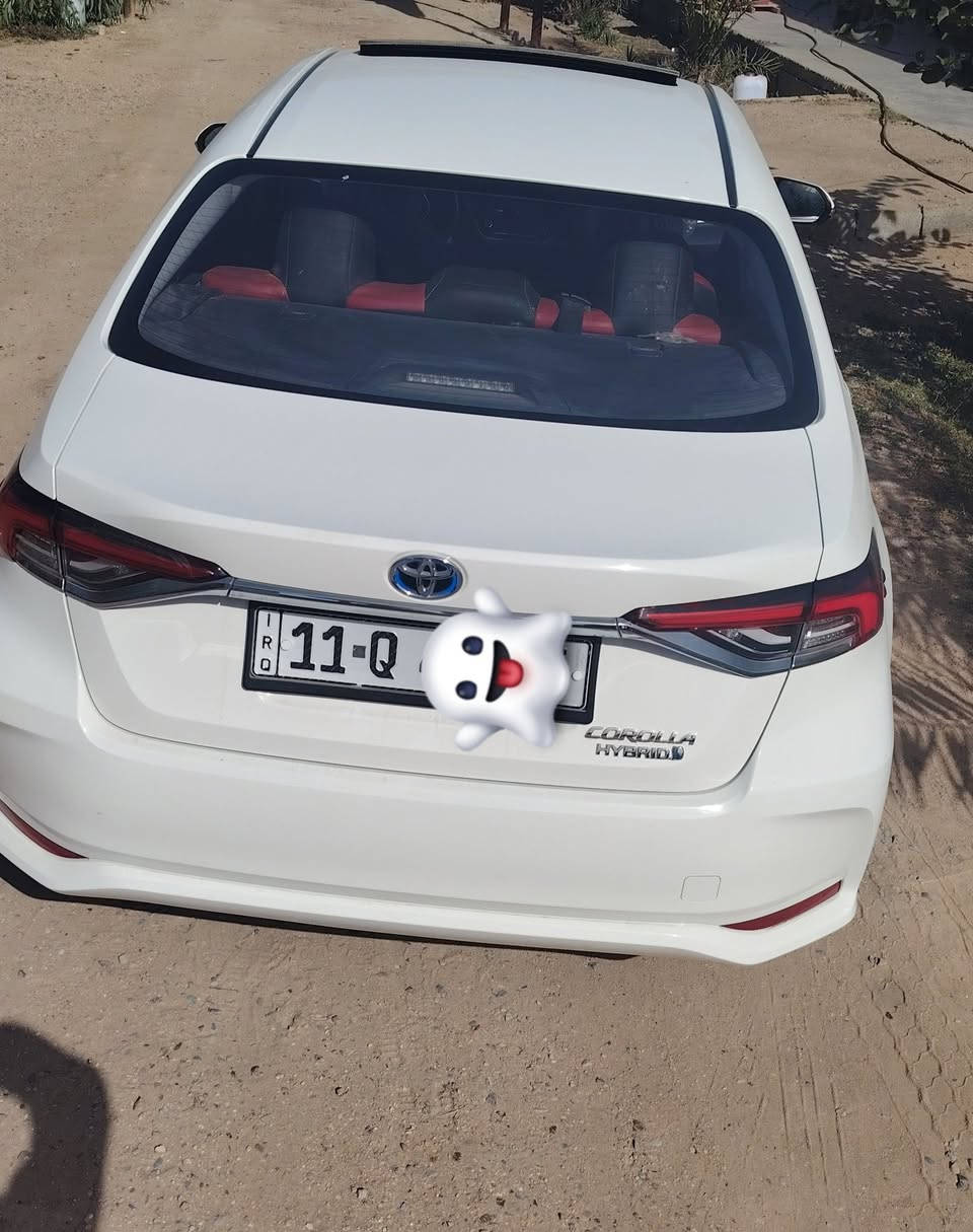 السلام عليكم
كورلا هايبرد
موديل 24
مكفوله كفالة عامه
ماشيه  29
جلد احمر
فول مواصفات
مكانه بغداد محموديه
التواصل عله الرقم
***********
***********
