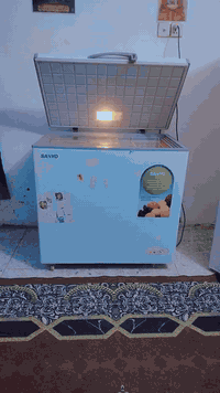 يالله ثلاجه نوال  حجم 18قدم لون بيجي مشجر ضمان اذا مو فول تجميد ترجع  سعر 200. مجمده سانيو حجم 12 قدم فول تجميد  سعر 200مكان كربلاء حي الميلاد للاستفسار ***********
