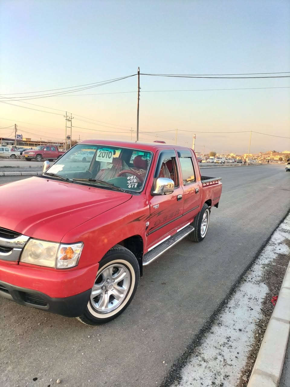 دێر مودێل 2010 بێ دعم و سبغ گێر مەکینە و ئکسن بە شەرت تەحویل و غەرامە بە شەرت سەعر 57$ وەرەقە و مەجال ***********
