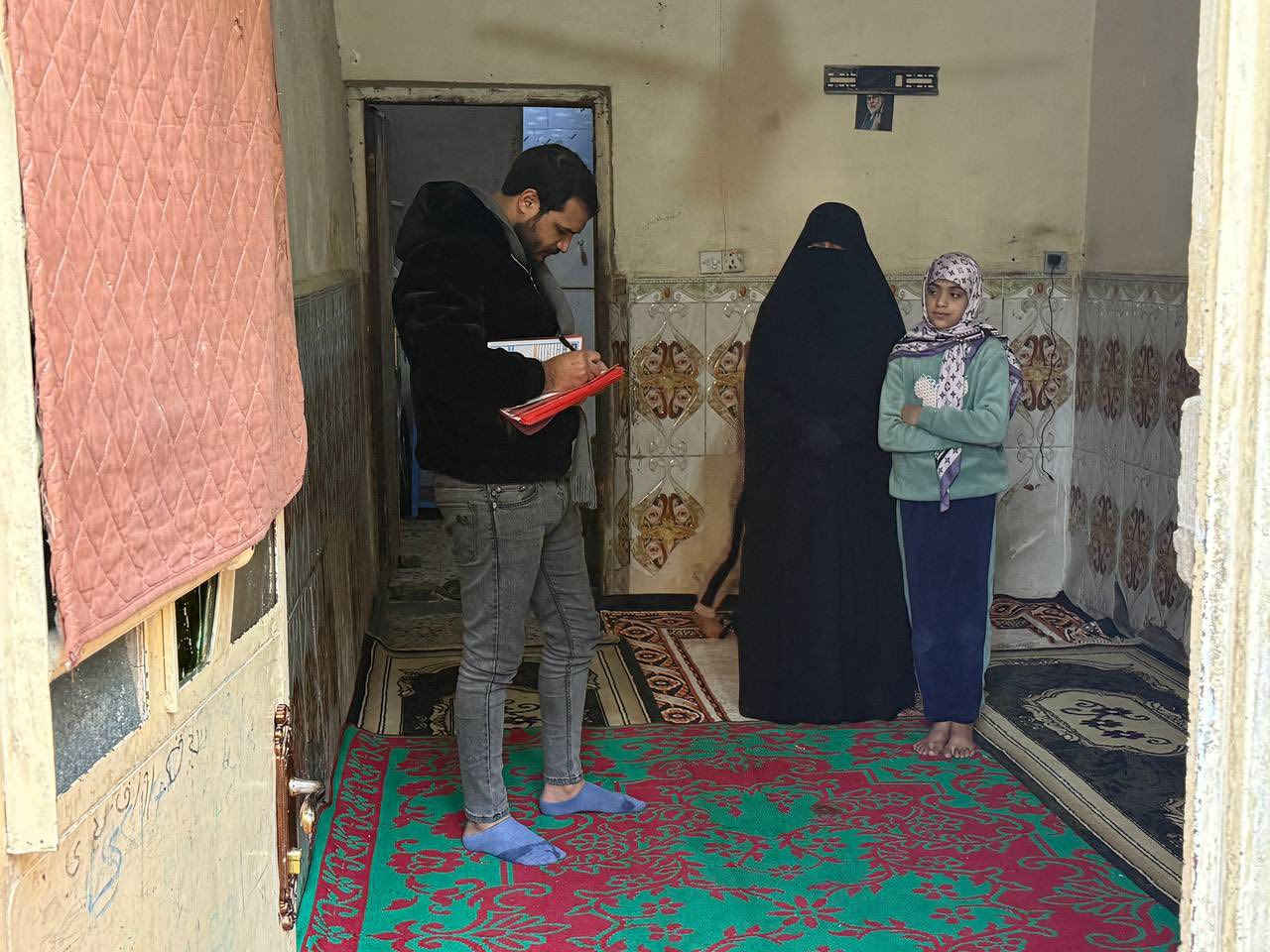 بفضل الله تعالى وبهمة الخيرين، قامت مؤسسة سبيل الخير الإنسانية بإجراء كشف ميداني لعددٍ من العوائل المتعففة والأيتام داخل بيوتهم للاطلاع على أوضاعهم عن قرب وتحديد احتياجاتهم الأساسية من غذاء وكسوة ودعم معيشي.

وستعمل المؤسسة على تلبية ما يمكن تلبية من احتياجاتهم ضمن مشاريعها الإنسانية المستمرة، سائلين الله أن يجعل هذا العمل في ميزان حسنات الجميع.

للمساهمة أو التبرع نرجو التواصل على الرقم: ***********
#مؤسسة_سبيل_الخير_الإنسانية
#دعم_العوائل_المتعففة
#رعاية_الأيتام
#اعمال_خير
#خدمة_الإنسان
#المساعدات_الإنسانية
#كشف_ميداني
#بغداد
#الخير_مستمر
#مد_يد_العون
#المحتاجين
#العراقيين_يد_وحدة
