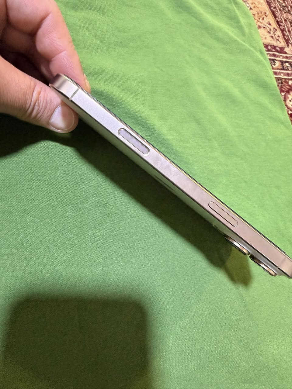 السلام عليكم ايفون 16 برو ماكس ذاكرة 256 نظافة 99‎%‎ حالة البطارية91‎%‎ سعر مليون و350 مكاني الكرادة


**إذا كنت صاحب هذا الإعلان وتريد حذفه لأي سبب، رجاءا أرسل رسالة إلى الدعم الفني**