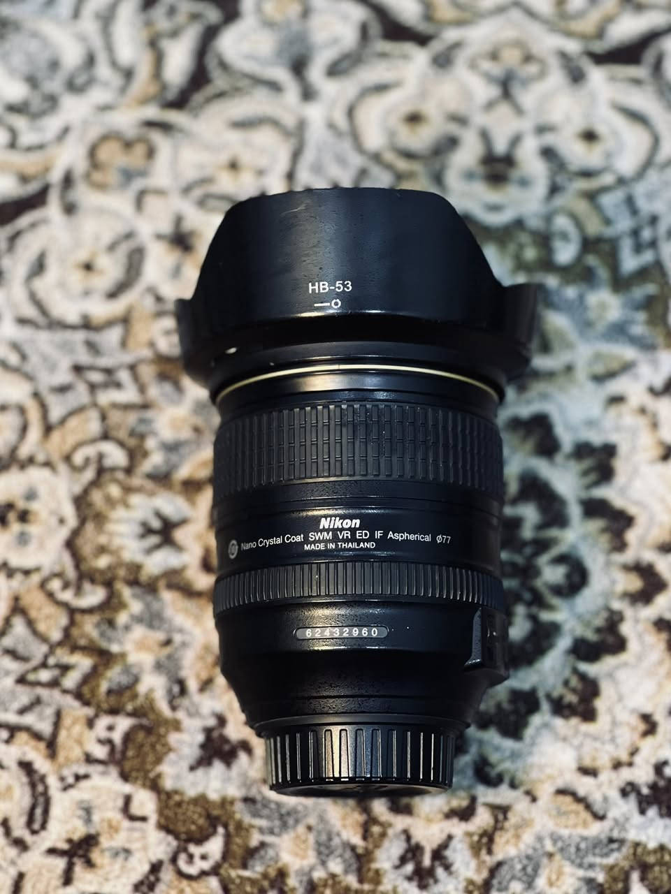 عدسه نيكون 120-24 نانو اكرستال الاصليه الي تجي وي الكامره مو التجاريه نضافه 95% 
مكفوله من التصليح يوجد توصيل


**إذا كنت صاحب هذا الإعلان وتريد حذفه لأي سبب، رجاءا أرسل رسالة إلى الدعم الفني**