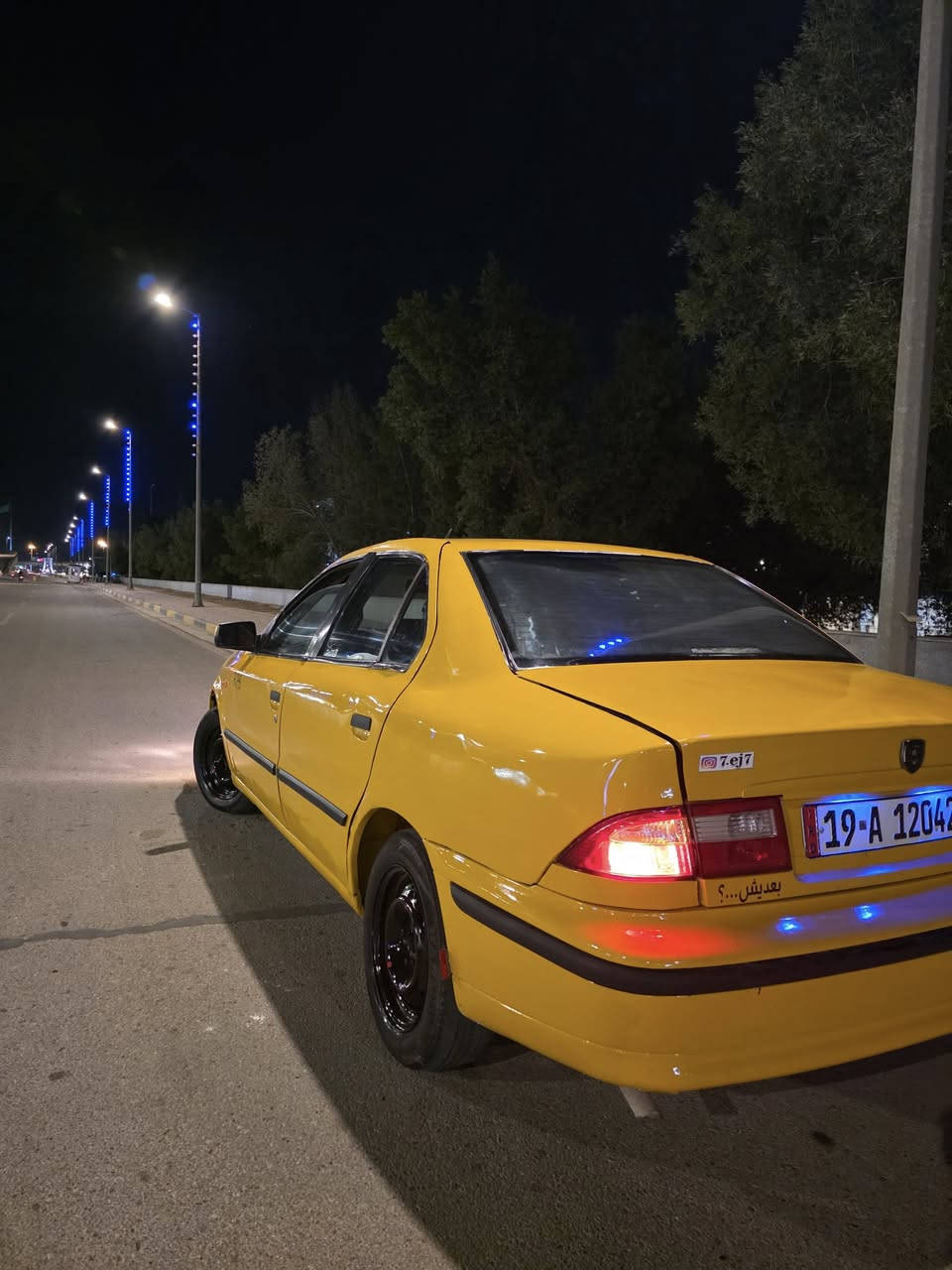 السلام عليكم سمند للبيع مديل 2011 امحدث 17
كير ومكينا اوتماتيك المحرك بي تنقيص 
السياره مصبوغه صبغ عام تصليح الدوس والاهلالات
سنتر لك وجامات وكهربائيات كلها شغاله نقصها بس تبريد سنويه لل30 رقم انكليزي كربلاء
السعر 39 
العنوان كوت الخاجية شارع 40
***********
