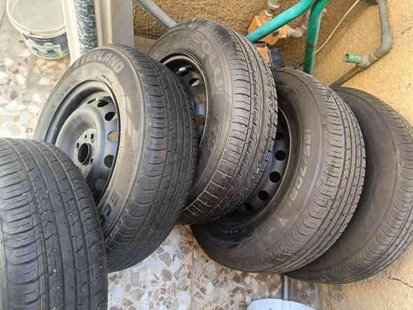 السلام عليكم تخم تاير مع سبير يعني 5تايرات جدد مكاني كربلاء لستفسار ***********
