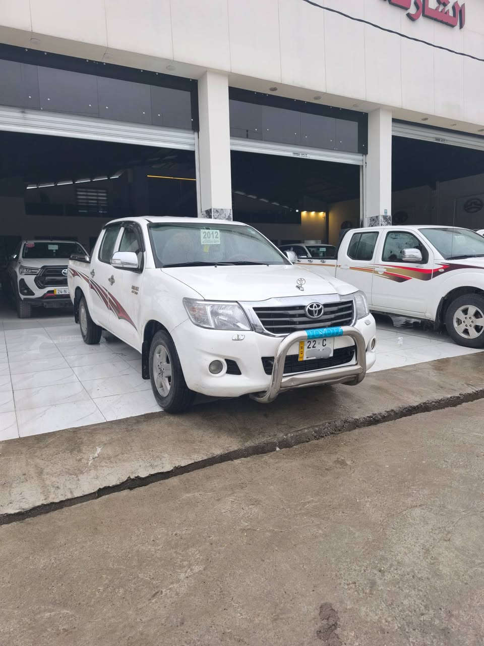 سلام عليكم هايلوكس موديل 2012 رقم اربيل دولي سنويه 2030 كير عادي شاصي 19 دشبول ليزري مكينه ما مفتوحه ماشي 143 الف فقط بدون بدون تبديل بيه بارد فقط مكانين شبر اقل الشبر
كاربون بانزين بيه شرط التحويل مكينه كير اكسل كله شرط 
السعر 200 بيه مجال مكان السياره موصل الوانة
***********
