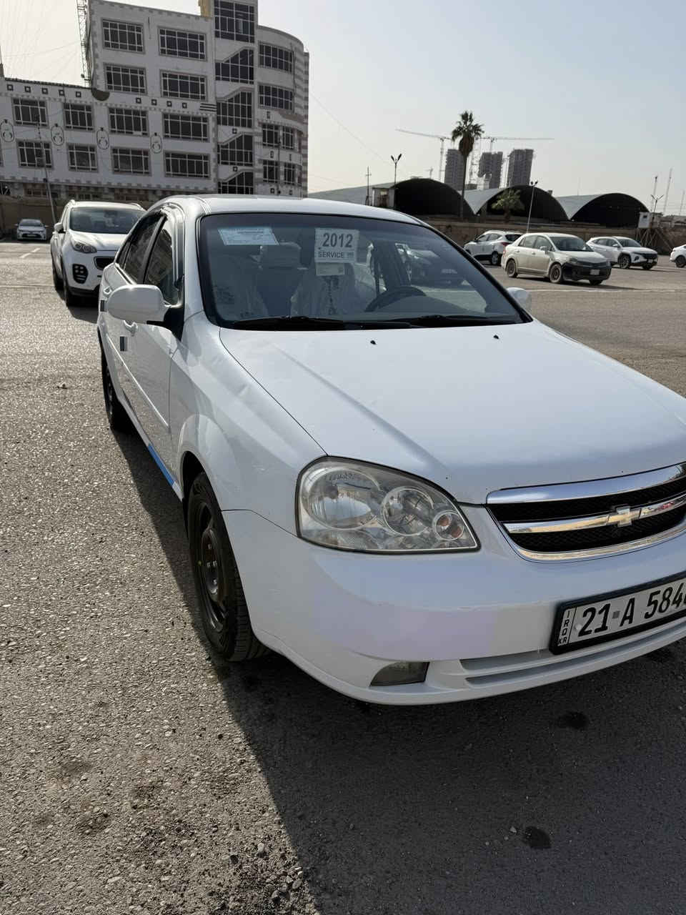 للبيع شوفرليت اوبترا
موديل 2012 رقم سليمانيه
السياره جديده 
حادثها جاملغ امامي يمين ويسار 
بدون دواخل ولا ايرباك 
البچم كبس 
بيها شبر كارت 
مواصفات الاوبترا معروفه عند الجميع
كير اوتوماتيك تحكم ستيرن 
مسجل بلادي 
بلوجكتر + لايت عالي زنون 
ادامه كامله صدر امامي خلفي 
تحويل بشرط 
محرك نظيف 100‎%
السعر 95 $ وبيها مجال ‎
مكانها بغداد القاهره 
للتواصل اتصال فقط 
***********
