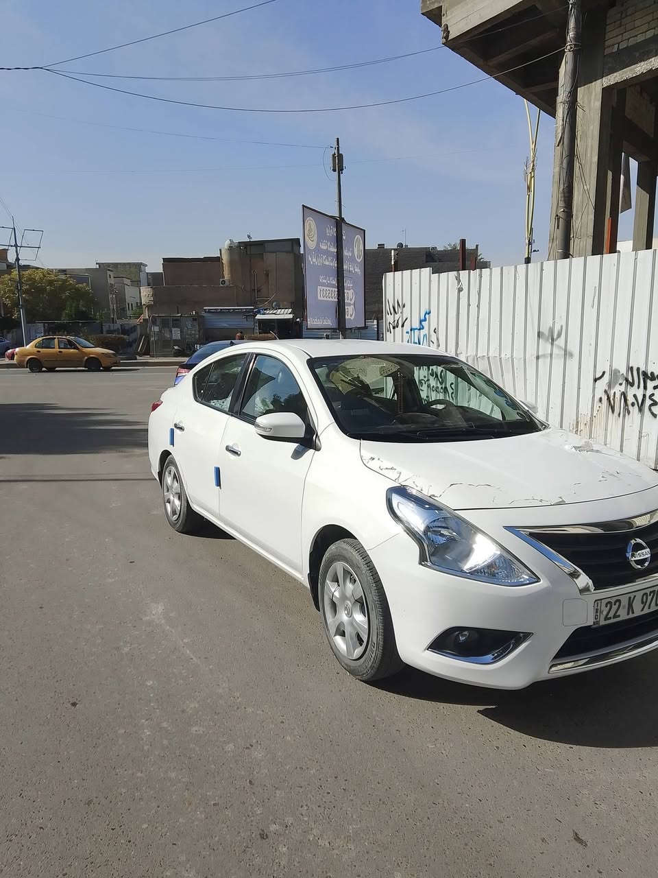 سلام عليكم نيسان سني للبيع موديل 2025 هزة لل2027 سنوية 2030 كاملة مكملة بيهة باب تبديل وكالة وشبر بارد فقط على وضع الشركة السعر 129 وبيهة مجال قليل بغداد ***********
