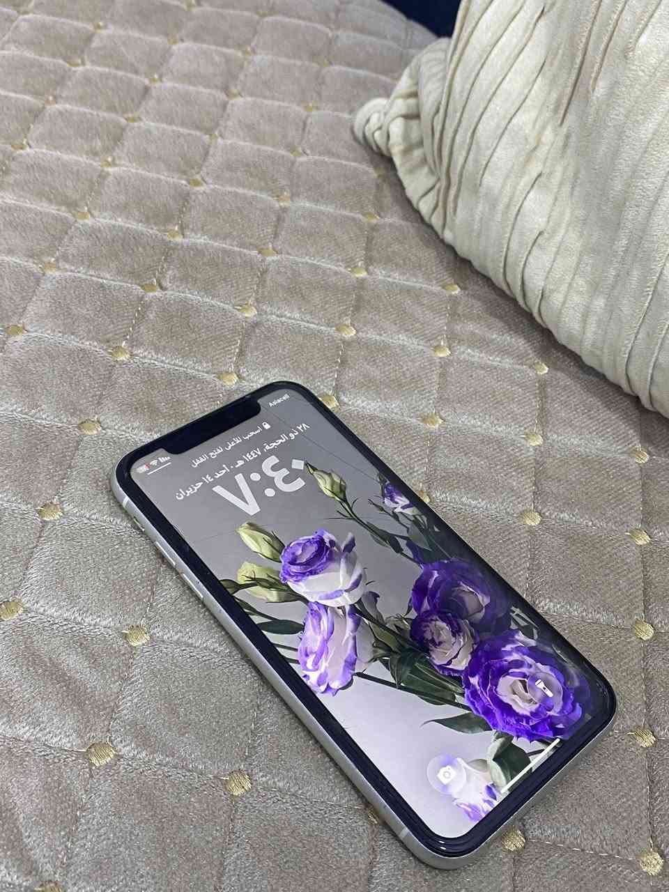 📱 للبيع: آيفون 11 عادي (iPhone 11) 📱
اللون الأبيض الملكي ⚪ | جهاز وكالة وعلى الشرط
 حالة الجهاز: قطرة نظافة، جهاز وكالة (لا مفتوح، لا مصلح، ولا مبدل بي أي قطعة نهائياً) وكلشي بيه أصلي مال شركة.
 نسبة البطارية: 71% (صحة البطارية خدمة، بس أصلية مالت الشركة وأدائها مستقر).
 النظام: كل الميزات شغالة  (Face ID, True Tone) والفحص وين ما يعجبك.
 السعر: [260] (بي مجال)
مكاني بغداد _الغزاليه 
***********واتساب
