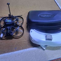 نظارة SKYZONE • فريم GEPRC CINEBOT25 • رسيفر كروزفاير نانو