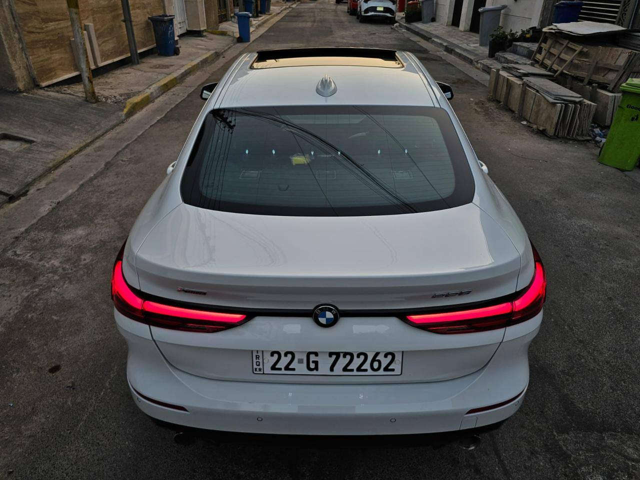 السلام عليكم 
للبيع او المراوس 
BMW 228I 
موديل 2021 

فول مواصفات اعلى فئة بهذا الحجم 

ماشية 47 الف 

رقم اربيل الجديد وبأسمي تحويل مباشر 

حادثهة جاملغ وباب الجاملغ مبدل نفس لون من الوكالة وربع الباب صبغ يعني نفسة مصلح بدون دواخل وبدون ايرباك وباقي السيارة كلهة مكفولة حتى المحرك والكير برغي ممفتوح بيهن 
السيارة عليهة سيرفز كامل بدون اي نقص او اي مسج 
السعر 180 وبيهة مجال 
مكان السيارة بغداد 
للاستفسار 
*********** 
*********** بغداد, العراق
