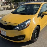 للبيع كيا ريو موديل 2013 وارد امريكي حادث جاملخ خلفي وصندوك بدون تبديل...