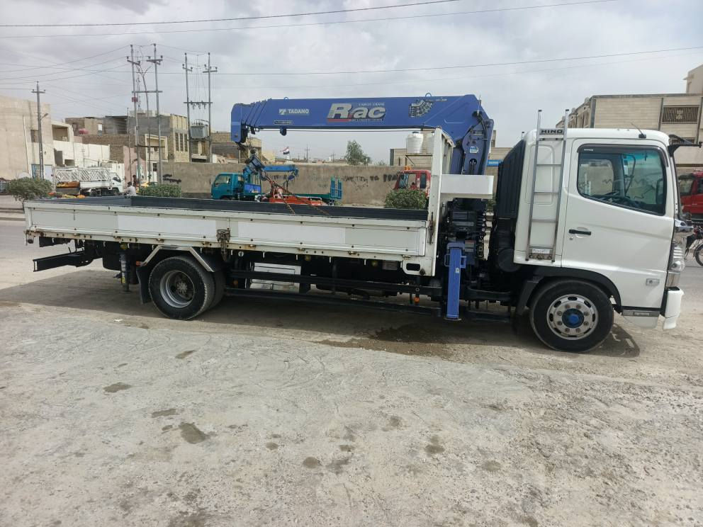 سلام عليكم
هينو شيطان كرين راك 4 اسلايت مخالف 4 أرجل كفاله عامه
 محرك 5 سلندر سوبر 
السعر 395$ 
***********
***********
