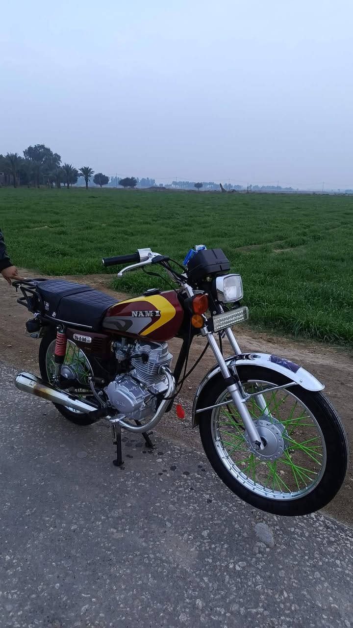 سلام عليكم دراجة للبيع نامه متياز موديل 2025زيرو دراجة مكفوله كفاله عامه وراق سكنر مكان دراجة بابل تصل على رقم الهاتف ***********
