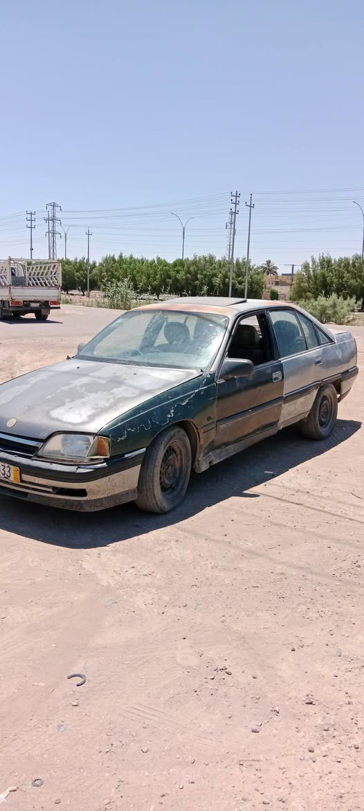 السلام عليكم سياره اوبل للبيع محرك 2000 المحرك والگير نضيفات السياره حديده ما مسجله السعر مليون وبي مجال مكاني حصيبه الشرقيه الشراي يتصل على هذا الرقم/***********

