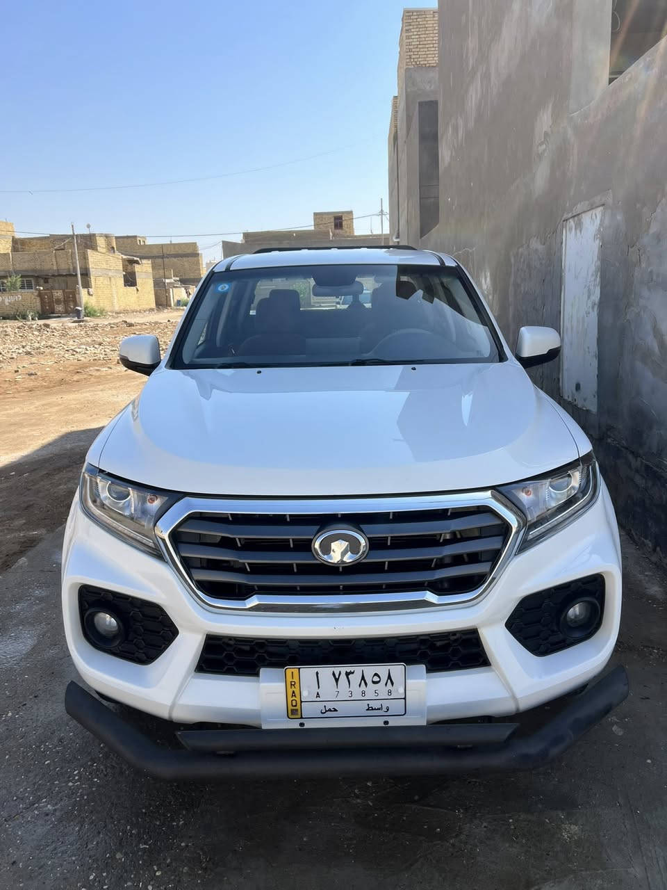 كريت ويل Winkle 7 
سنة الصنع :2021 
محرك ميتسو بيشي بانزين
المواصفات :
1.شاشة ذكية 
2.شاشة عطلات
3.حساسات +كامرة خلفية
4.اشاير بالمري
5.فور ويل 2H/4H/4L
6.لد ابيض نهاري 
7.مثبت سرعة
8.كشافات ضباب عالي
9.تحكم ستيرن 
ماشيه 91 الف
سعره 120 وبيه مجال
.رقم الوحة واسط / مكان سياره الكوت
للستفسار أكثر
*********** وتساب
