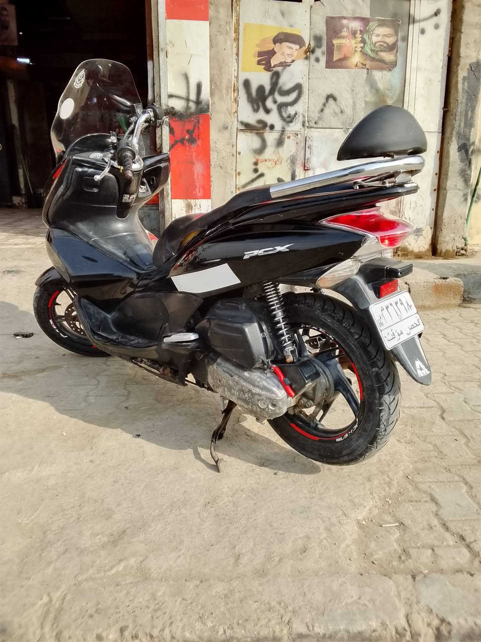 سلام عليكم درجة بي سي اكس مال رمبه صاله 5 أشهر نازله  دشبول شغاله شاير شغاله كلها شغاله مكينه خير من الله شلعه معدل يخبل ماشيه 25 الف  حساس زدحام شغال ستان كهربائية  (ياباني 125 ) السعر خاص مكاني بغداد الشعله رقم ***********
