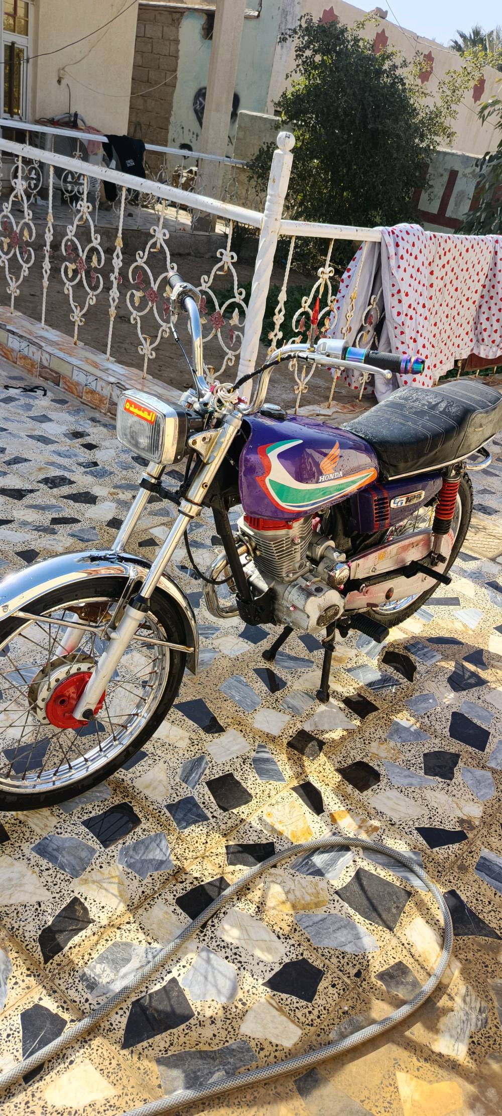 دراجه خمسه كير محرك مكفول 
بدون أوراق 
مكاني كوت دجيلي 