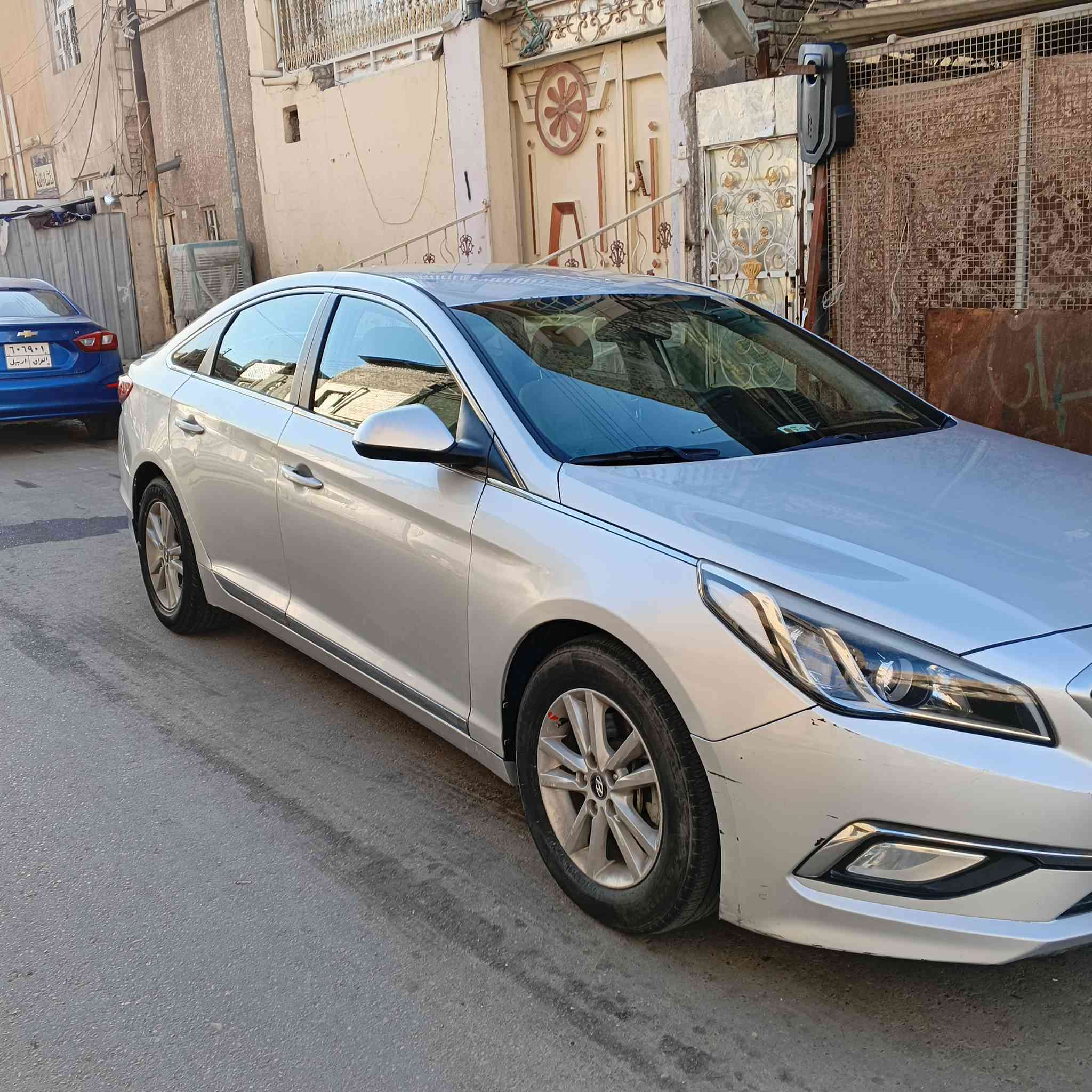 السلام عليكم سوناتا للبيع 2015 ابيع مصبوغه احزام المكان النجف الجديده الرابعه ***********
