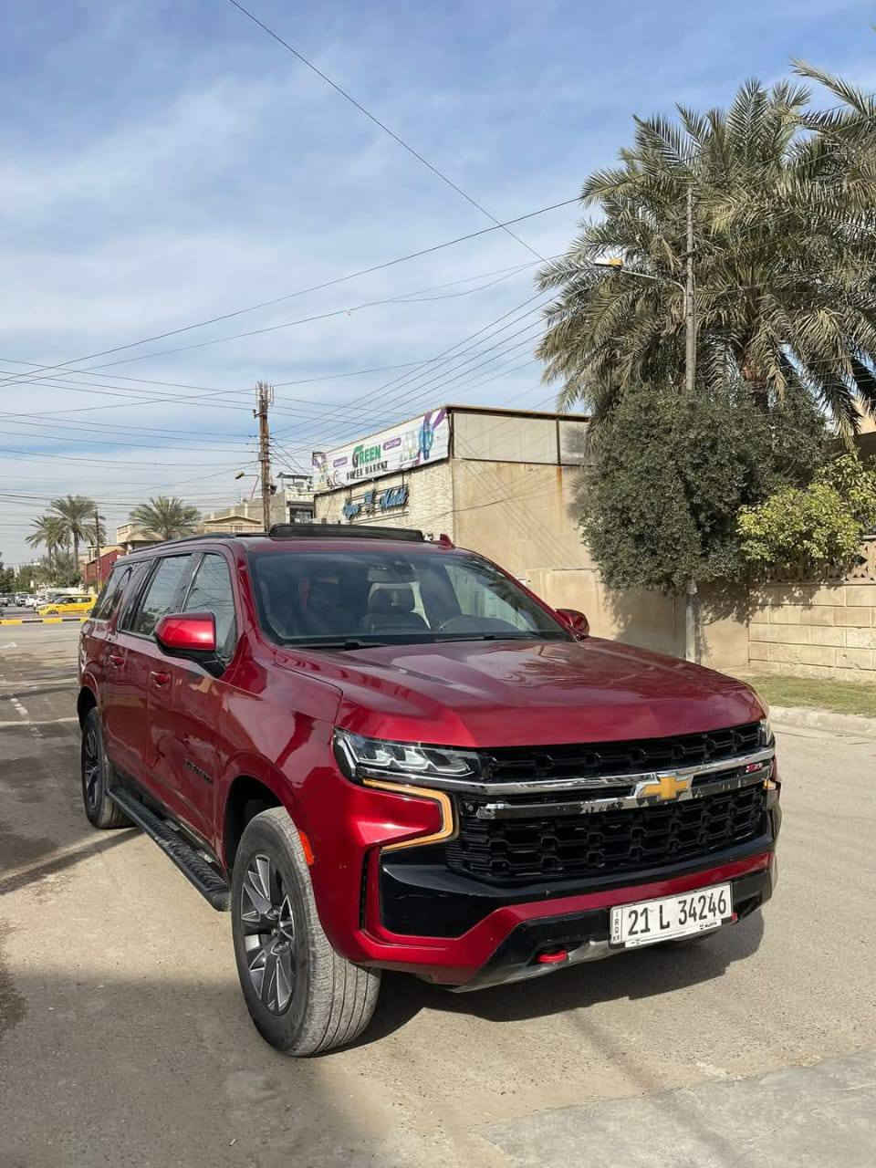 تاهو مديل 2021 (Super Pan)بيع او مراوس بتاهو او جمس عالي .. السيارة مكينة كير كفالةة
1) بصمة 
2) فتحة بل قمارة 
3) رادارات خلفي امامي 
4) امريكي معرب
5) بصمة اربع ابواب 
6) كشنات تدفئة تريد 
(مواصفاتها معروفة)
حرة خصوصي 
رقم سليمانية تحويل ثاني يوم بسمي 
مكان ناصريه مركز 
الرقم 
***********
***********
سعر 400ورقه قفل
