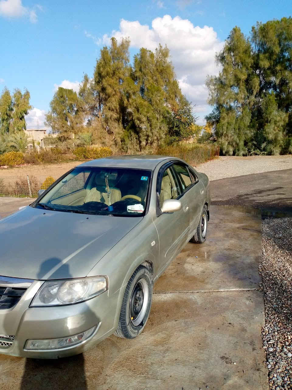 السلام عليكم نيسان صني بدي كوري 2007 رقم ديالى باسمي تحويل ثاني يوم محرك 1600 مكفول لا تبخير ولا تتقيص كير جديد  تخم تاير جديد ويل كب بلاديي
باتري جديد السياره مصبوغة حزام فقط اثر شخوط وجراد مكفوله من ضربه  مكان صلاح الدين
تكريت***********

‏‪
