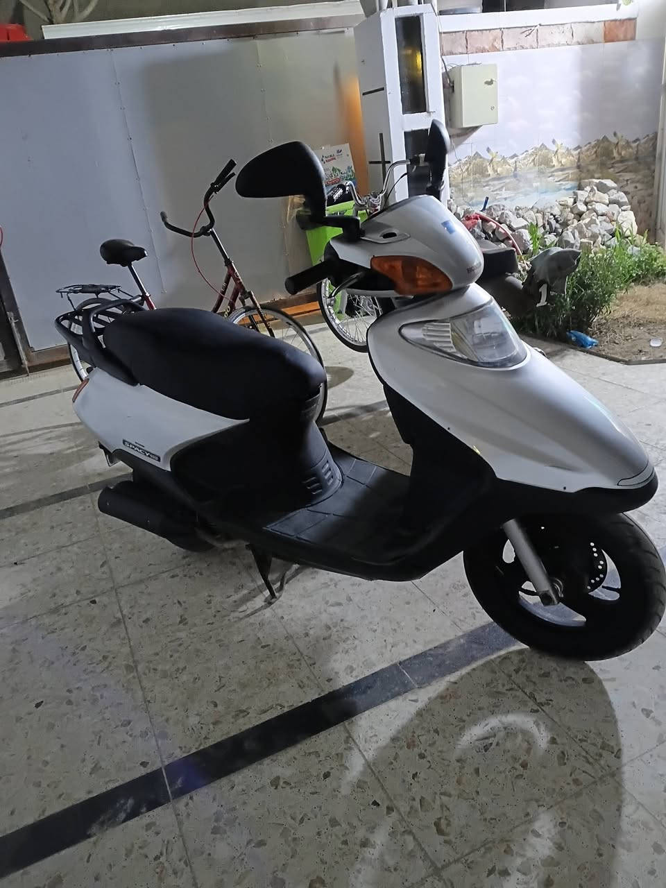 سلام عليكم دراجه سبيسي برغي ما مفتوح بيه مكينه خرسه اوراق اصولي مكان بغداد زعفرانية سعر 800وبيه مجال حك اجيه رقم ‎0776 677 6280 تصل او واتساب
