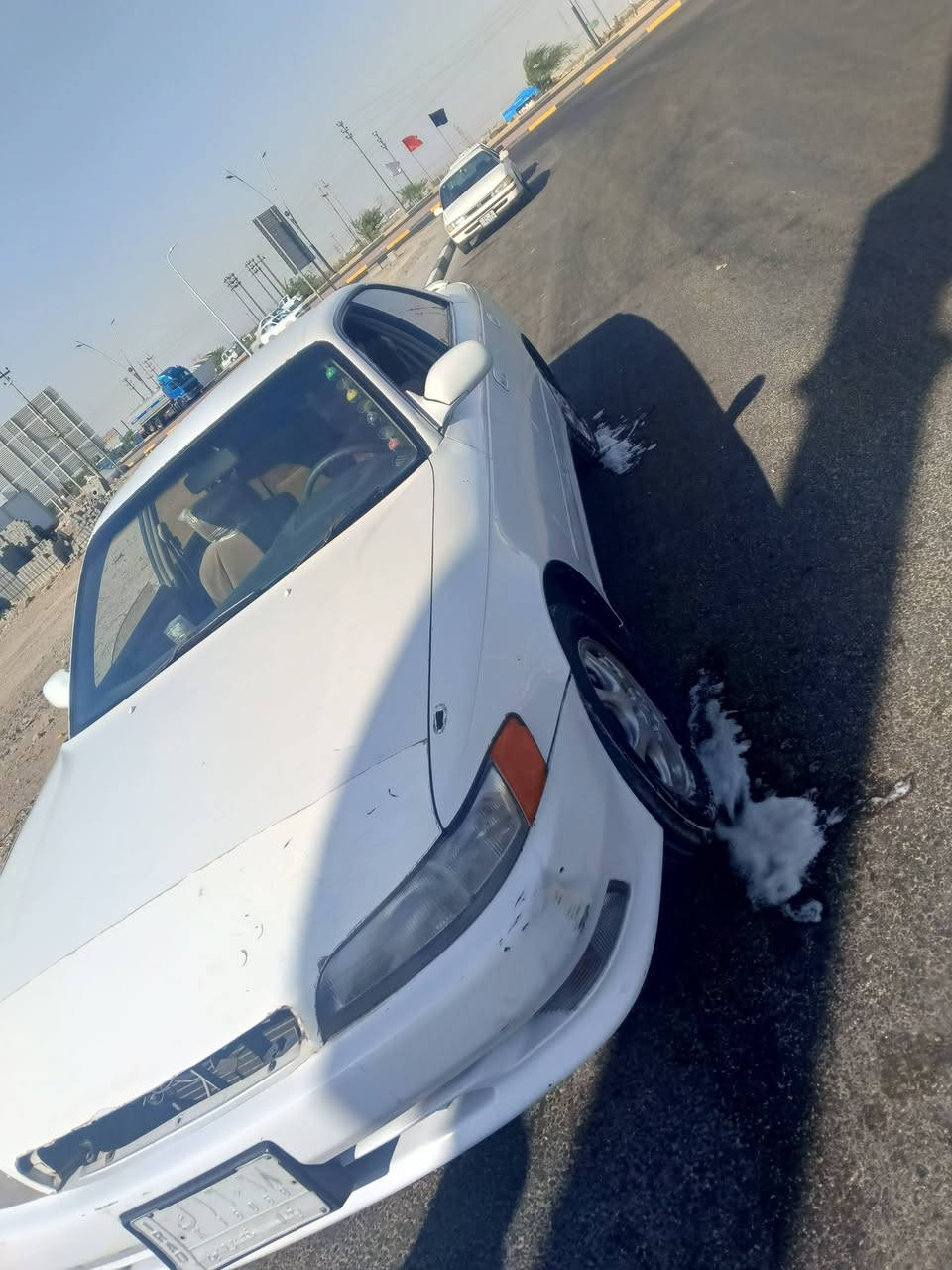 السلام عليكم 
مارك نفخ محرك ونجي شاشه سماعات كلهن شغالات جام شغال كهربائيات كلها شغاله سياره طخم تاير جديد جاهزه مرتبه وحلوه بأسمي رقم بغداد سنوية لل 29 مكاني بصره الزبير حداده 80 /100 
السعر 53 وبيها مجال قليل 
***********

