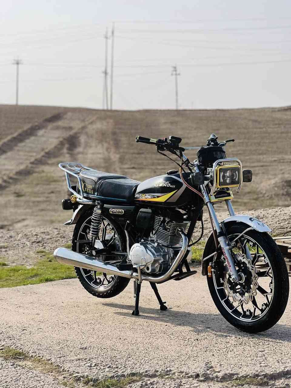 السلام عليكم
دراجه للبيع 
موديل 25 
محرك 200 
طالعه من معرض علي جمعه ودراجه جديده ما متعوبه 
سعر 750 وبيها مجال شراي خابر مو شراي لتخابر رحمه لوالديك 
رقم تصال / ***********
مكان ديالى جلولاء
