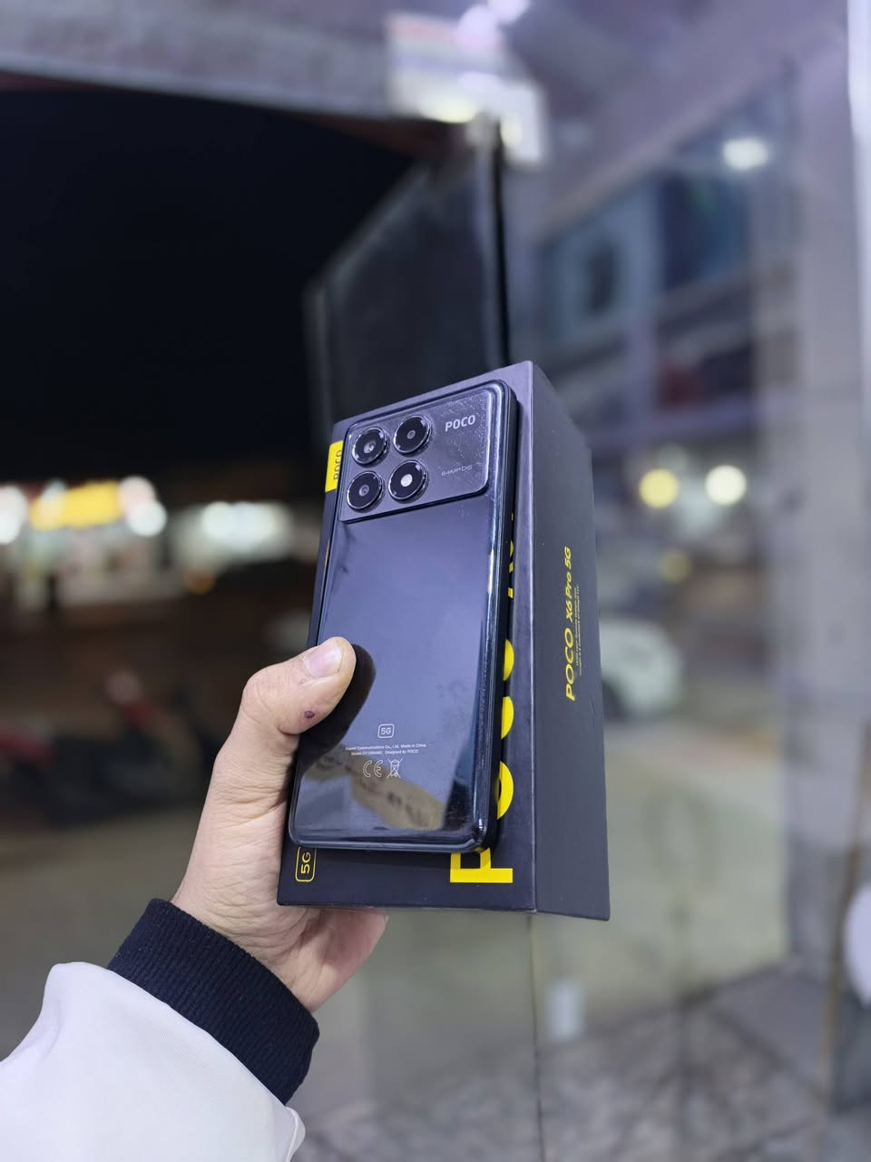 بوكو x6 برو 5G
بوكو ٦ برو 5g🎖
ذاكره ٥١٢ ✨
رام ١٢+١٢✔️
كامل ملحقاته 💯
العنوان نجف عسكري مدارس📌 
***********
