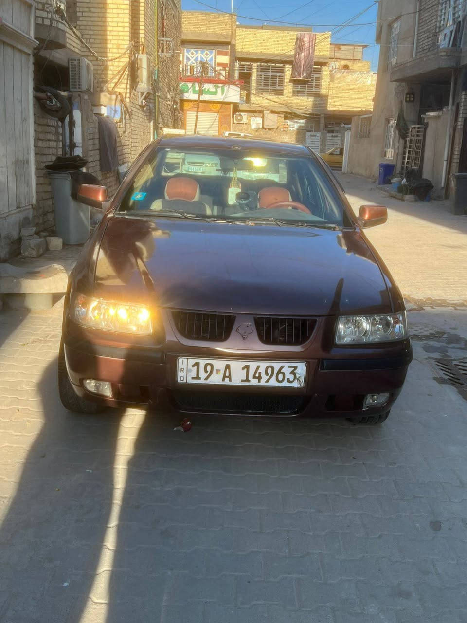 سلام عليكم سياره للبيع سمند موديل 12 الون جوزي رقم كربلاء سياره تبخر سنويه ال29السعر 38وبيهه مجال العنوان بغداد رقم الهاتف ***********
