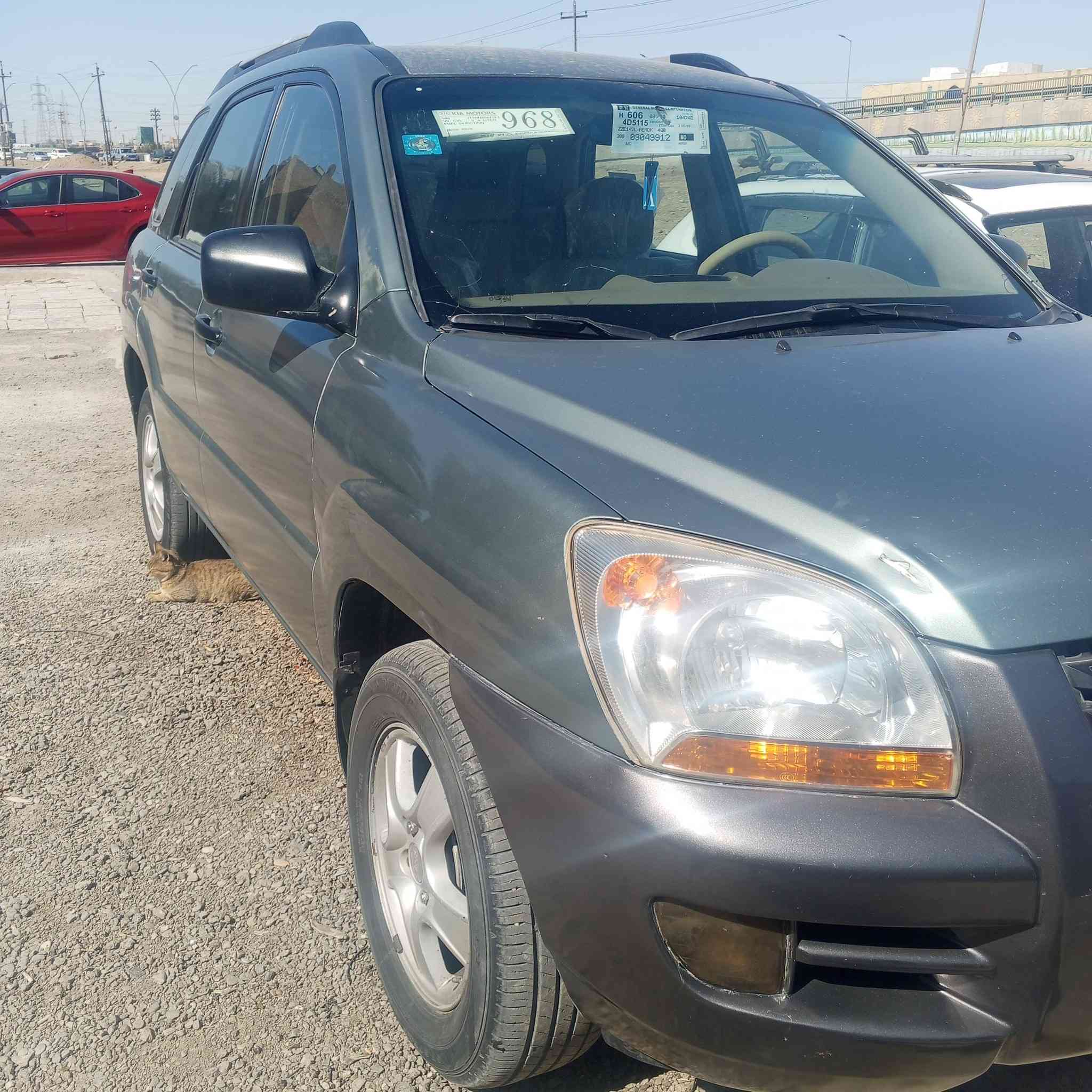 كيا سبورتج موديل ٢٠٠٨رقم واسط دولي هزه وسنويه جديد تحويل مباشر مكينه ٢٠٠٠مرغوب كير اوتماتيك دواخل جديده حداديه تخم تاير جديد تبريد سياره بدون ضربه فقط رش وسونار موجود البارحه ماخذه سياره مال جناي كلشي شغال بيها ونضيفه سعر البيع 103بيها مجال عنوان السياره واسط مركز المدينة ***********
