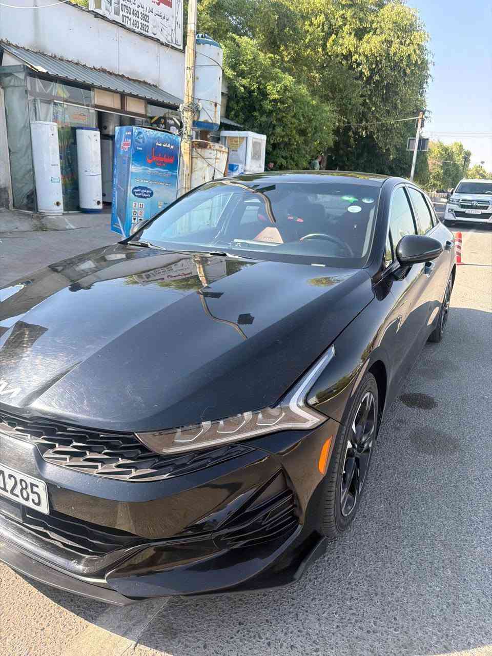 بسم الله الرحمن الرحيم
السعر ١٦٨
كيا كي فايف
K5
مديل٢٠٢٣ 
ماشية ٨٤ الف محرك ٤ سلندر 
سيارة حادث خفيف جاملغ  ارباك ستيرن طاك شواصي سليم… ❌
صور الضرر بلمنشور
مواصفات ١/١ جيتي لاين… 
بانوراما. داخل احمر. شحن موبايل. رادار امامي خلفي جانبي. كشنات جلد كهرباء 
تدفئه ستيرن تدفئه- شاشة
كبيرة. حساس. شغال. بريك بصمة . اوتو هولد .لايت ليد و زينون - بگلايت ليد
إشارة ترحيب
السياره بسمي 
رقم اربيل 
مكان سيارة /كركوك قضاء الحويجه
***********
