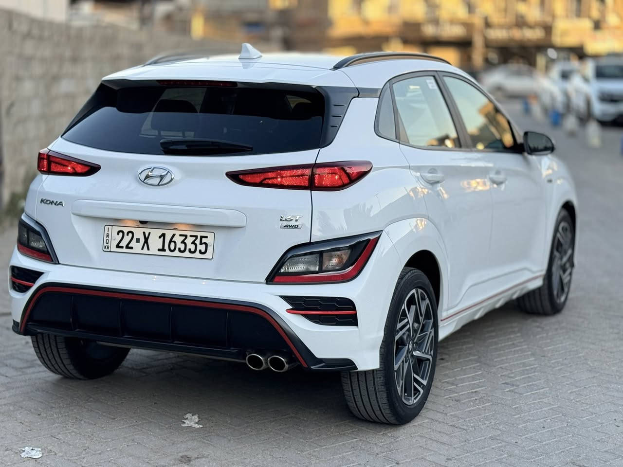 سلام عليكم  
للبيع او امراوس حسب القناعه 

كونا من العيار الثقيل الفريده بمحركها 1600 تيربو   🚀  السياره N LINE 

لونها ابيض المميز   

فول مواصفات  عدى الفتحه موديل 2022 
حادث ضرر بابين خفيف جدا 
بدون ايرباك كلها سليمه 

و قطعتين بخ امريكا 

 

مواصفات 
بصمة ترحيب + تشغيل 
تشغيل عن بعد 

كأمره  دواره 
شاشه من الحجم الكبير 
شفتات سرعه 
انضمة قياده سبورت م  بانوع متعدده
سستم سماعات 🔊  
 سبايدرات على جميع جهات السياره nlian
اشاير بالمري 
كشافات 
لد امامي وخلفي 
كشنات حضن + كنتاره  مختم N 

تدفئة كشنات 

ويل كم اسود كروم 
 
مكابح مختمه n 
رادارات جانبيه واماميه 
محدد مسار
قياده ذاتيه 

 
  

  
السعر.157  ورقه 
 
للاستفسار واتساب او اتصال
***********

***********
