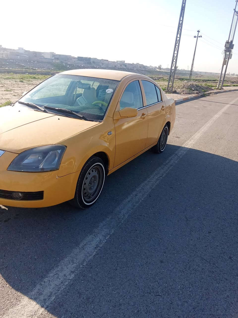 السلام عليكم شيري اي 5 موديل 13 السياره تبريد تدفئه كله شغال وبالشرط دفتر بنزين بيها السعر 48 والشراي يجي على الخاص/***********
