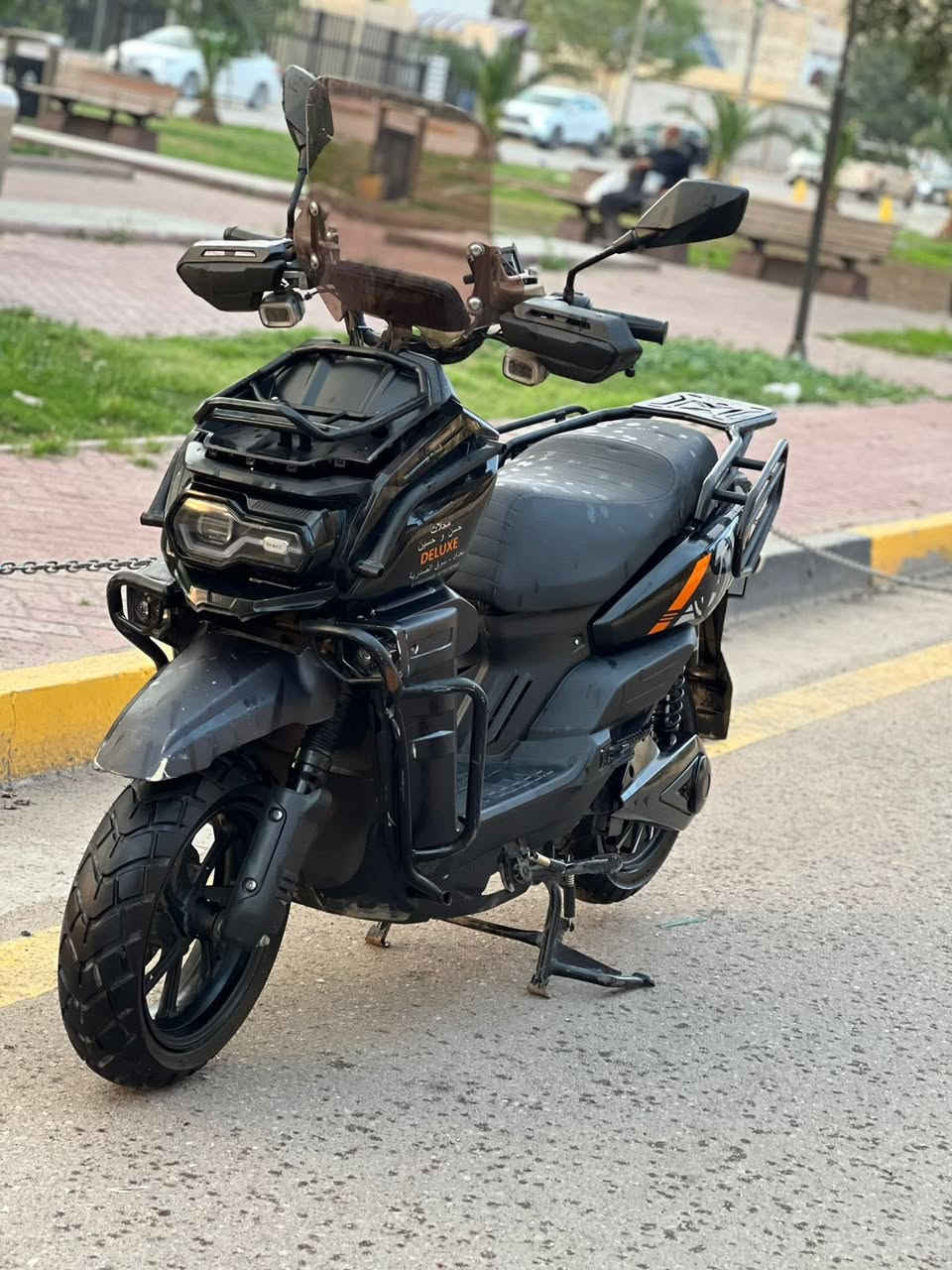 سلام عليكم شباب دراجه شحن النوع اباتجي دراجه جاهزه وكامله وع فحص استخدمها شهر فقط لأغير وصل شراء موجود ابسمي دراجه كامله مكمله ع فحص 
الموديل 2026
البطاريات7 مو 6 تجي ب 7 بطاريات 
السرعه 90معا وزن 
التحويلات 1.2.3
رجوع الخلف R
دبل اشاره 
لايتات زنوزن قويه جدا 
اطارات جبلي 
تشتغيل عن بعد 
جهاز انذار سرقه 
قفل ستيرن 
سماعه بلتوث 
بريكات دسكات دهن هدروليك 
مدرعه بل كامل 
شاشه تاب تعرض الك كل عطل 
لونها مميز كلش 
دراجه تخبل امانت الله فول 

اي استفسار اتصال 

0774057415

مكاني بغداد


**إذا كنت صاحب هذا الإعلان وتريد حذفه لأي سبب، رجاءا أرسل رسالة إلى الدعم الفني**