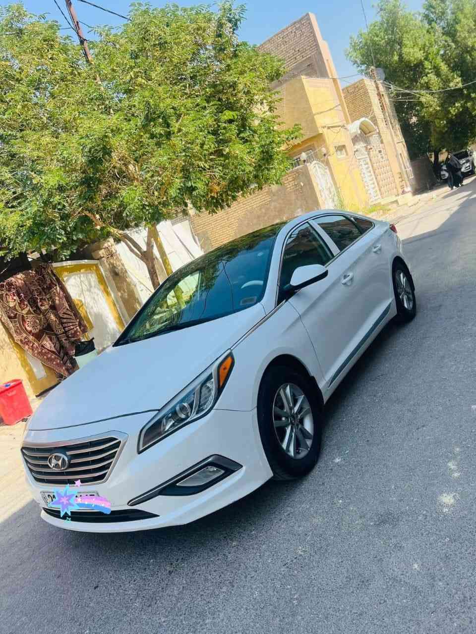 سوناتا 2016 رقم شمالي الجديد 
السنويه مجدده 
وارد امريكي جاملغ وبنيد وباب صبغ 
السياره جاهزه من كلشي 
مابيها اي نقص مكينه كير كفاله 
حداده طخم تاير كله جديد 
سياره نضيفه واحلى من الصور بعد 
السعر 112 وبيها مجال 
مكاني البصره الشراي يتصل 
***********
