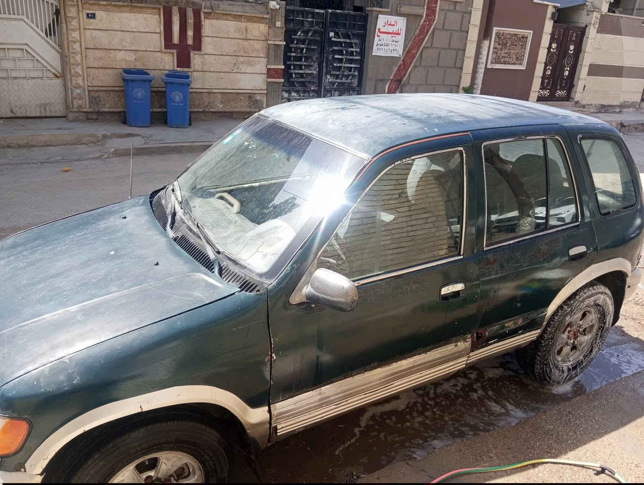 من رخصه مدير الكروب المحترم سلام عليكم للبيع كيه سبورتج مديل 94 مكينه وكير ونجي كفاله سياره بلادي رقم بغداد انكليزي هزه جديد تحويل مباشر للعنوان بغداد السعر27 الاستفسار على الرقم *********** مكلف بل نشره غير متواجد على الفيس
