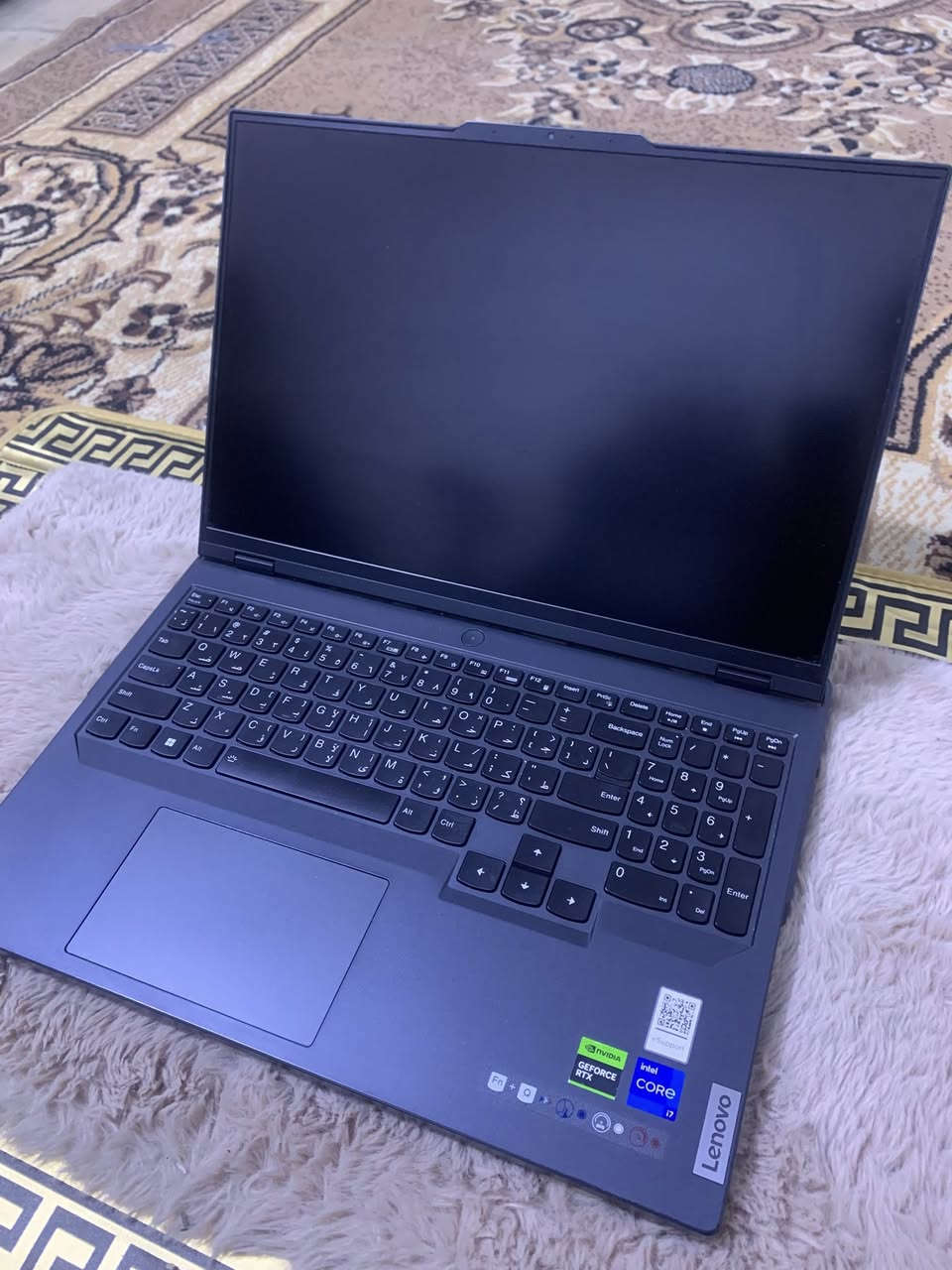 سلام عليكم ..
لابتوب كيمنك ( LENOVO LEGION )  
المواصفات /  i7 14
RTX 4060 Ti
Ram 32
hard 1t

الشاشة / 2k 
240 Hz
جداً سلسله ب العاب القوية و وضوح كلش حلو وكلشي موضح بلمواصفات 

السعر / 2,000,000 وبي مجال للشراي ، مكاني بغداد 
للتواصل رقم موبايل او واتساب ***********
