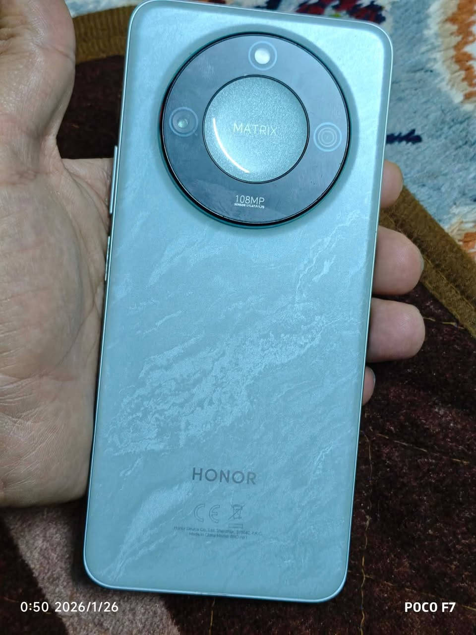 /للبيع هونر// X9c سمارت//ذاكرة 256 العشوائية 12٠ نضيف حيل بدون ملحقات السعر 230 وبي مجال شي قليل


**إذا كنت صاحب هذا الإعلان وتريد حذفه لأي سبب، رجاءا أرسل رسالة إلى الدعم الفني**