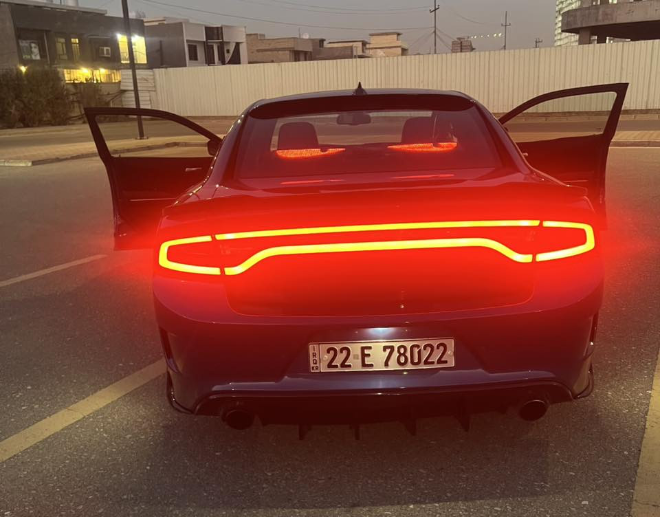 دوج جارجر موديل ٢٠٢١ لون ازرق بحري RT هيمي  سوبر تراك 5.700 السيارة بدون ايرباك وبدون قطرة صبغ ومغلفة PPF  وسنوية جديدة رقم اربيل جديد انكليزي بأسمي تحويل ثاني يوم 

السيارة ماشية ٦٥ الف 
شاشة كبيرة تشغيل عن بعد 
كشنات كهرباء تدفئة كشنات 
تدفئة ستيرن 
شفتات ستيرن 
سستم سماعات Alpine 
ويل ٢٠ بلادي 
دسكات برومبو اصليات شركة هارلم 
دكمة سبورت 
دكمة سوبرتراك 
فلنجات برومبو
تخم بلكات جديد رايسنك وادامة كاملة للسيارة
السعر 26.000$ 
***********
بغداد
